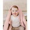 Picture of Konssy Muslin Baby Blankets for Girls Boys, 100% Cotton Crib Blanket for Infant Toddler, Super Soft and Lightweight Nursery Swaddling Wrap 40"x36" (Pink)