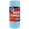Picture of AIDEA Shop Towels 55 Sheets, Microfiber Cleaning Cloth Blue Shop Rags Washable, Microfiber Towels for Cars, Cleaning Rags Reusable Paper Towels for Automotive, Mechanic, Workshop, House, Kitchen,11×9"