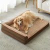 Picture of BFPETHOME Orthopedic Dog Beds for Large Dogs-Waterproof Sofa Dog Bed with Removable Washable Cover, Large Dog Bed with Waterproof Lining and Nonskid Bottom,Pet Bed for Large Dogs