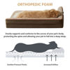 Picture of BFPETHOME Orthopedic Dog Beds for Large Dogs-Waterproof Sofa Dog Bed with Removable Washable Cover, Large Dog Bed with Waterproof Lining and Nonskid Bottom,Pet Bed for Large Dogs