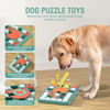 Picture of FOXMM Dog Puzzle Toys,Interactive Treat Puzzle Dog Toy for IQ Training & Mental Stimulating,Treat Puzzle Dispensing with Squeaky Design for Large Medium Smart Dogs