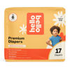 Picture of Hello Bello Diapers, Size 6 (35+ lbs) Flower Child - 17 Count of Premium Disposable Baby Diapers, Hypoallergenic with Soft, Cloth-Like Feel