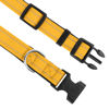 Picture of PWOD Reflective Dog Collar, Adjustable Soft Neoprene Padded Nylon Pet Collars with Buckle for Medium Dogs, Yellow,M