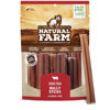 Picture of Natural Farm Odor-Free Bully Sticks (4-8”, 8oz) All-Natural Long-Lasting Chews, 100% Beef Pizzle, Grass-Fed, Grain-Free, Hormone-Free, Protein for Muscle Development & Energy, Perfect for Medium Dogs