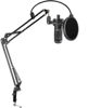 Picture of Audio-Technica AT2035 Cardioid Condenser Microphone Bundled with 20ft XLR Cable + Pop Filter + Microphone Arm (4 Items)