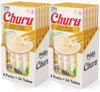 Picture of INABA Churu Cat Treats, Grain-Free, Lickable, Squeezable Creamy Purée Cat Treat/Topper with Vitamin E & Taurine, 0.5 Ounces Each Tube, 48 Tubes (4 per Pack), Chicken Recipe
