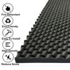 Picture of KTOESHEO 2 PCS Acoustic Panels,48''X24''X2'' Egg Crate Foam Soundproof Foam Wall Panels,High Density Fireproof Noise Cancelling Foam Studio Foam Panel,Noise (Black)