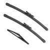 Picture of ANIKLUIM® 28"+ 26" Wiper Blades with 12" Rear Wiper Blade Set Replacement for 2013-2018 C-Max Windshield Wipers Original Factory Quality (Pack of 3)