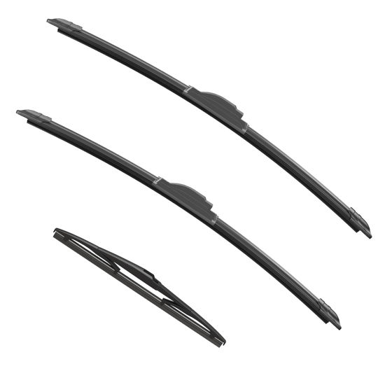Picture of ANIKLUIM® 20"+ 20" Wiper Blades with 12" Rear Wiper Blade Set Replacement for 2004-2006 Scion xB Windshield Wipers Original Factory Quality (Pack of 3)
