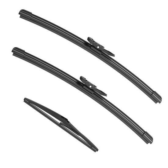 Picture of ANIKLUIM® 20"+20" Wiper Blades with 12" Rear Wiper Blade Set Replacement for 2008-2012 Escape Windshield Wipers Original Factory Quality (Pack of 3)