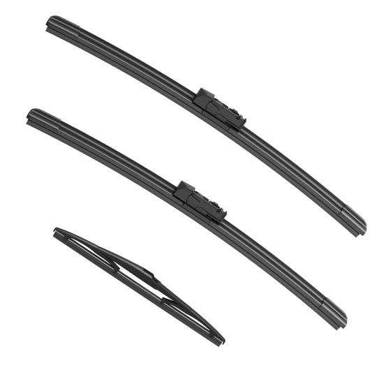 Picture of ANIKLUIM® 24"+18" Wiper Blades with 14" Rear Wiper Blade Set Replacement for 2017-2023 CX-5 CX-9 Windshield Wipers Original Factory Quality (Pack of 3)