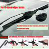 Picture of 2 Factory Wiper Blades Replacement For 2009-2015 Honda Pilot/2011-2018 Jeep Grand Cherokee Original Equipment Windshield Wiper Blades Set 22"+21" (Set of 2) U/J HOOK