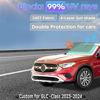 Picture of Sun Shade Sunshade for Mercedes Benz GLC 260 300 GLK-Class 2023-2024 Windshield Cover, 2-Layers Sun Shield 240T Silver Coating Sun Visor Foldable Window Shade Blocks UV Rays Car Accessories