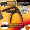 Picture of Guitar Capo for Acoustic and Electric 6 String Guitars (4 Pack Black Capo)