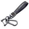 Picture of TACOMA Genuine Leather Car Key Chain for Corvette C4 C6 C5 C7 C8 Z06 KeyChain for Men and Women Family Present Key Ring Accessories Black