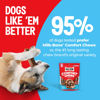 Picture of Milk-Bone Comfort Chews, Rawhide Free Dog Treats with Unique Chewy Texture and Real Beef, 3 Chews (Pack of 5), Easy on Digestive System