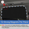 Picture of XCBYT Car Window Shades - 4 Pack Car Window Covers 99% UV Glare Protection Car Curtains Keep Cooler Magnetic Side Window Sun Shade for Eating Breastfeeding Taking a nap Clothes Changing Camping