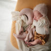 Picture of mushie Extra Soft Muslin Fitted Crib Sheet | 192 Thread Count | 28"x 52" (Fall Yellow)