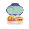 Picture of b.box Snack Box for Kids & Toddlers: 2 Compartment Snack Containers, Mini Bento Box, Lunch Box. Leak Proof, BPA free, Dishwasher safe. School Supplies. Ages 4 months+ (Lilac Pop, 12oz capacity)