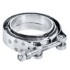 Picture of EVIL ENERGY 4.0 Inch V Band Clamp with Flange Male Female Stainless Steel 2PCS