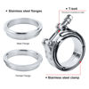 Picture of EVIL ENERGY 2.0 Inch V Band Clamp with Flange Male Female Stainless Steel 2PCS