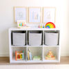 Picture of NaturalCozy Storage Cubes 11 Inch Cotton Rope Woven Baskets for Organizing, 3-Pack | Cube Storage Bin | Square Storage Baskets for Shelves Organizer, Classroom, Kids Toy Bins, Closet, Baby Nursery