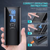 Picture of Tire Inflator Portable Air Compressor, 150PSI & 25000mAh Portable Air Compressor with Digital Pressure Gauge, 2X Faster Inflation Cordless Air Pump for Car, Motorcycle, Bicycle and More