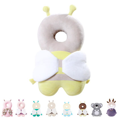 Picture of Raelitego Baby Head Protector Backpack for Falling Crawling and Walking Toddler Essentials Infant Toys Helmets Baby Lover Gifts for 0.5-3 Years 6-12 Months