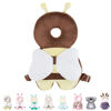 Picture of Raelitego Baby Head Protector Backpack for Falling Crawling and Walking Toddler Essentials Infant Toys Helmets Baby Lover Gifts for 0.5-3 Years 6-12 Months (Brwon_Bee)