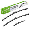 Picture of PARRATI® High Performance Premium All-Season Automotive Windshield Wipers with Rear Wiper Blades Replacement for 2010-2017 Terrain Equinox,Easy DIY Install 24"+17"+13" (Set of 3)