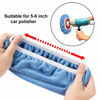 Picture of 20 Pieces Car Orbital Buffer Polisher Pad Bonnet Microfiber Max Bonnet Polishing Buffing Pad Cover(5-6 Inches)