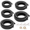 Picture of Tnisesm 3.3Feet 5 Size-1/8" 3/16" 0.22" 1/4" 5/16"ID Fuel Line Gas Tube Hose with 70Pcs Clamps Compatible Small Engines Kawasaki EZGO Golf Cart Snowmobile Motorcycle ATV Tractor Lawn Mowers