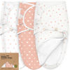 Picture of Baby Swaddle Sleep Sacks with Zipper-3-Pack Newborn Swaddle Sack,Baby Swaddles Sleep Sack 3-6 Months, Wearable Blanket Baby,Baby Swaddle Blanket Wrap,Swaddle Sack,Easy Change Swaddle(Butterflies, L)