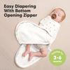 Picture of Baby Swaddle Sleep Sacks with Zipper-3-Pack Newborn Swaddle Sack,Baby Swaddles Sleep Sack 3-6 Months, Wearable Blanket Baby,Baby Swaddle Blanket Wrap,Swaddle Sack,Easy Change Swaddle(Butterflies, L)