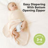 Picture of Baby Swaddle Sleep Sacks with Zipper - 3-Pack Newborn Swaddle Sack, Baby Swaddles Sleep Sack 3-6 Months, Wearable Blanket Baby, Baby Swaddle Blanket Wrap, Swaddle Sack, Easy Change Swaddle(Angelic, L)