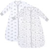 Picture of Mama Cheetah Baby Sleep Sack with Sleeves, 0.5 TOG Organic Cotton Wearable Blanket and Two-Way Zipper, Swaddle Transition Long Sleeve Sleeping Bag for Newborn Infant Toddler, 6-12 Months