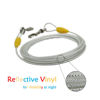 Picture of Petest 15ft Reflective Tie-Out Cable for Large Dogs Up to 90 Pounds