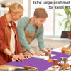 Picture of Extra Large Silicone Mats for Kitchen Counter, 27.6'' x 19.7'' Nonskid Silicone Placemats for Kids, Nonstick Purple Silicone Mat for Baking Crafts, Silicone Dab Mat Heat Resistant Mat, 1Pack