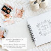 Picture of Pregnancy Journal: Welcoming Our Little One, A simple black and white keepsake journal to document important pregnancy milestones + add photos