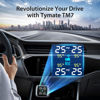 Picture of Tymate TM7 Tire Pressure Monitoring System, Wireless TPMS with 4 External Sensors & 6 Alarm Modes, Colorful Display, Real-time Tire Pressure Monitor System, Ideal for RV SUV MPV Truck Sedan (0-87 PSI)