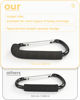 Picture of Stroller Hooks, 6.3" Large Stroller Clip, 2 Pack Stroller Hooks for Hanging Bags and Shopping, Stroller Accessories for Mommy, Large Carabiner