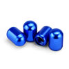 Picture of JUSTTOP 4PCS Car Tire Valve Stem Caps, Air Caps Cover, Universal for Cars, SUVs, Bike, Trucks and Motorcycles, Car Wheel & Tire Exterior Accessories-Deep Blue