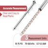 Picture of UNCO- Pencil Tire Pressure Gauge, 4 Pack, 10-75 PSI, Tire Gauges for Tire Pressure, Tire Gauge, Air Pressure Gauge for Tires, Air Gauge Tire Pressure, Car Tire Pressure Gauge, Tire Air Gauge