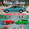 Picture of Christmas Rudolph Reindeer Vehicle Car Kit, Car Reindeer Antlers & Nose Decorations, Antlers Car Kit,Antler Decor with Jingle Bells Red Nose and Tail for Truck,Decorate Any Vehicle.