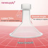 Picture of Nenesupply 19mm Flange Compatible with Medela Breast Pump Parts Replace 19mm Flange for Medela Accessories Compatible with Pump in Style Parts Symphony Swing Harmony Pump Work with Personalfit Flex