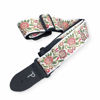 Picture of Perri’s Leathers Ltd. - Guitar Strap - Nylon - Jacquard - Regal Flower - Adjustable - For Acoustic/Bass/Electric Guitars - Made in Canada (TWS-7584)