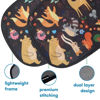 Picture of Car Window Sun Shade for Baby - Sun Blocker Cover - Sun Visor for Car Side Window - Sun Shield Protector for Baby - Sunshades for Side and Rear Car Windows - Cartoon Animal Design (2 Pack) 19"x12"