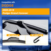 Picture of RAINTOK Windshield Wiper Blades Replacement for Dodge Grand Caravan 2008 2009 2010 2011 2012 2013 2014-2019 Original Factory Quality Front Rear Wipers Blade Set for Car - 26" 20" 16" (Piece of 3)