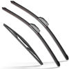 Picture of RAINTOK Windshield Wiper Blades Replacement for 2012-2018 Subaru Forester / 2015-2019 Subaru Outback Original Factory Quality Front Rear Wipers Blade Set for My Car - 26" 17" 14" (Pack of 3)