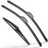 Picture of RAINTOK Windshield Wiper Blades Replacement for Dodge Journey 2009-2020 Original Factory Quality Front Rear Wipers Blade Set for My Car - 24" 19" 12" (Pack of 3)